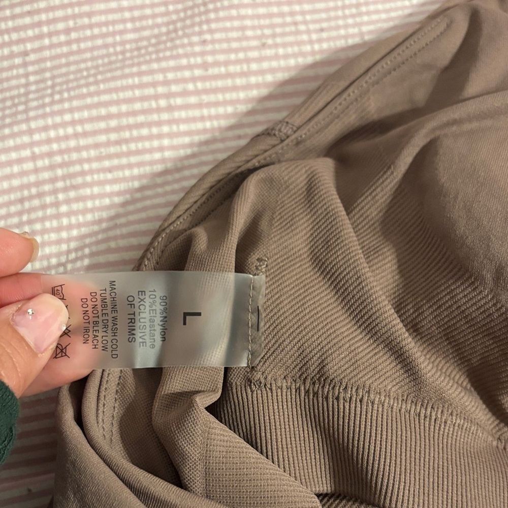 Brown Active Halter Top - Picture 4 of 4